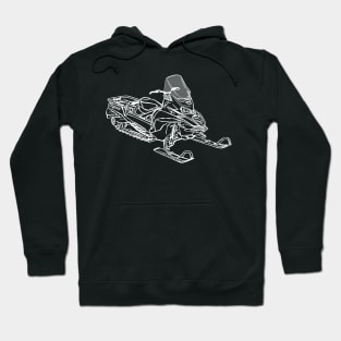 Stylish Snowmobile Hoodie